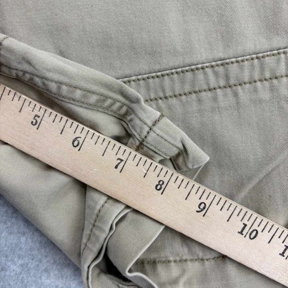 Foundry Cargo Shorts Mens 50 Tan Khaki Cotton Blend Gorpcore Summer Baggy - Picture 7 of 7